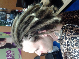 Back Comb Dreadlocks