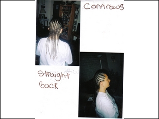 cornrows I did