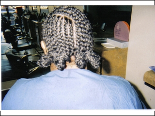 Cornrow Design ( I did )