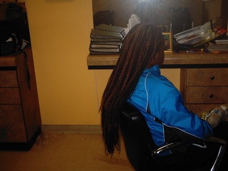 kids croshet braids I did