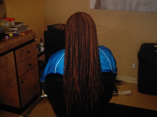 Kids croshet braids I did