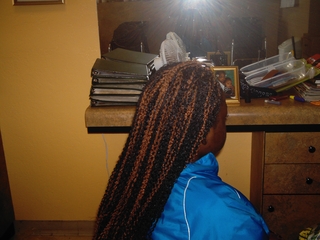 Kids croshet braids I did