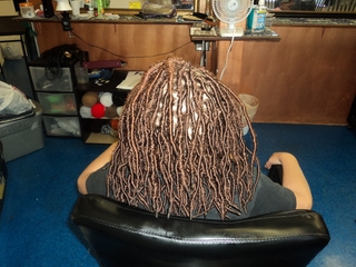 dreadlock extensions i did