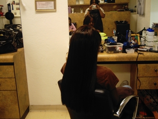 Sew On Hair Weave I did No hair left out