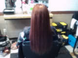 full head weave i did