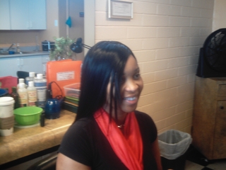 Full Head Weave I did