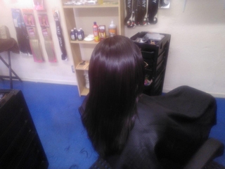 full head weave