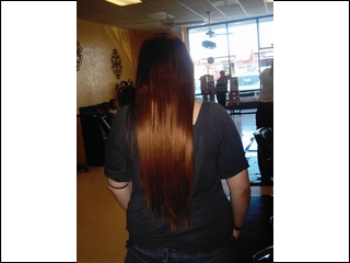 Glue In Weave (Skin Weft) I did