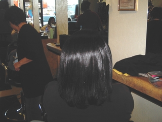 Skin Weft Weave (Glue In Weave) I did