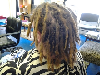 Caucasian dreads