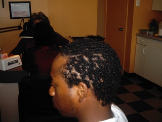 interlock dreads i did