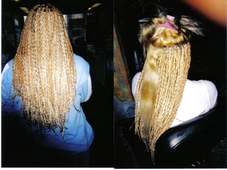 single braids I did