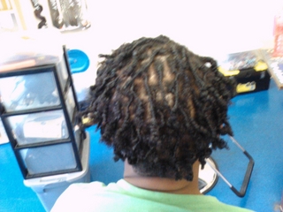 two strand twist i did