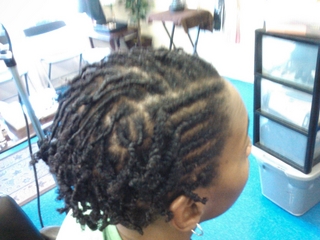 two strand twists I did