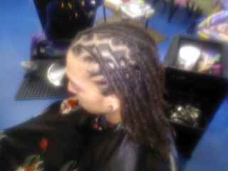 dreadlock retwist i did