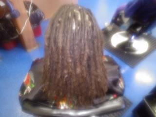 dreadlock retwist i did